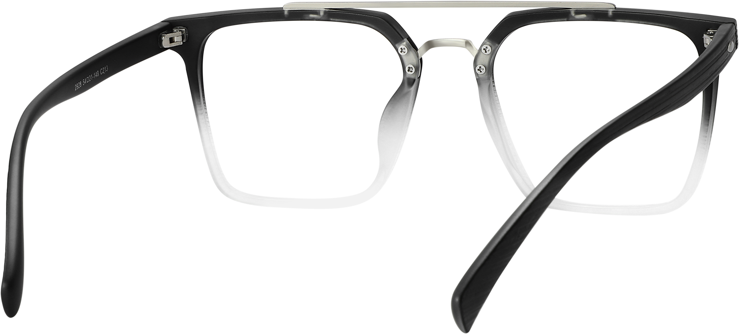 Side view of Fytoo Aviator Two Tone TR90 Full Rim Eyeglasses