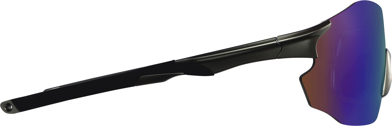 Side view of Fytoo Geometric Green TR90 Full Rim Eyeglasses