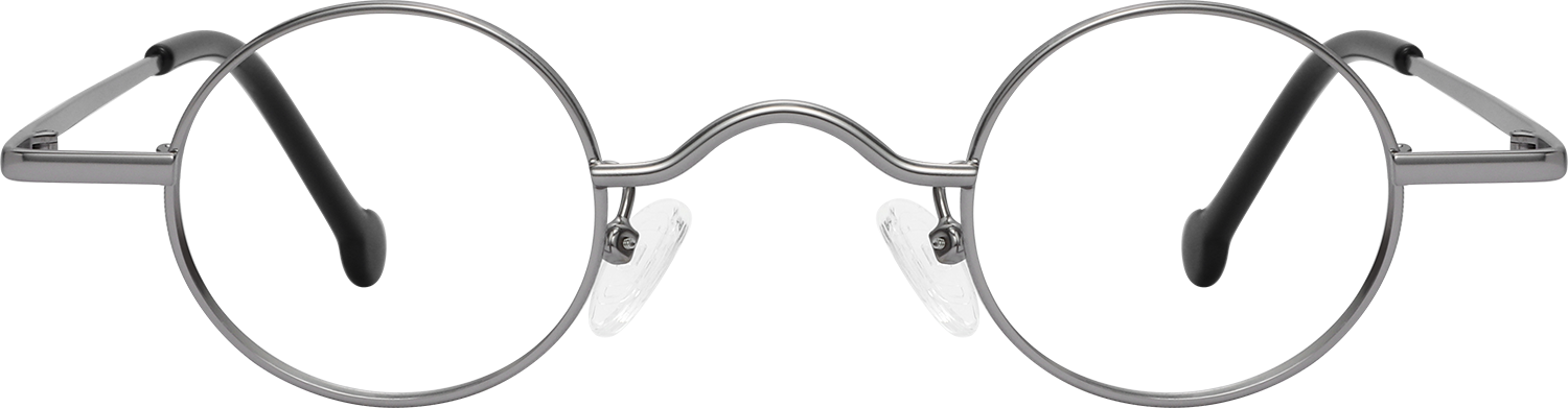 Fytoo Round Silver Metal Full Rim Eyeglasses-image-FT935774-03