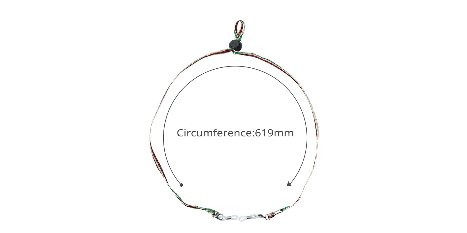 Side view of Fytoo Rectangle Rainbow Plastic Full Rim Eyeglasses