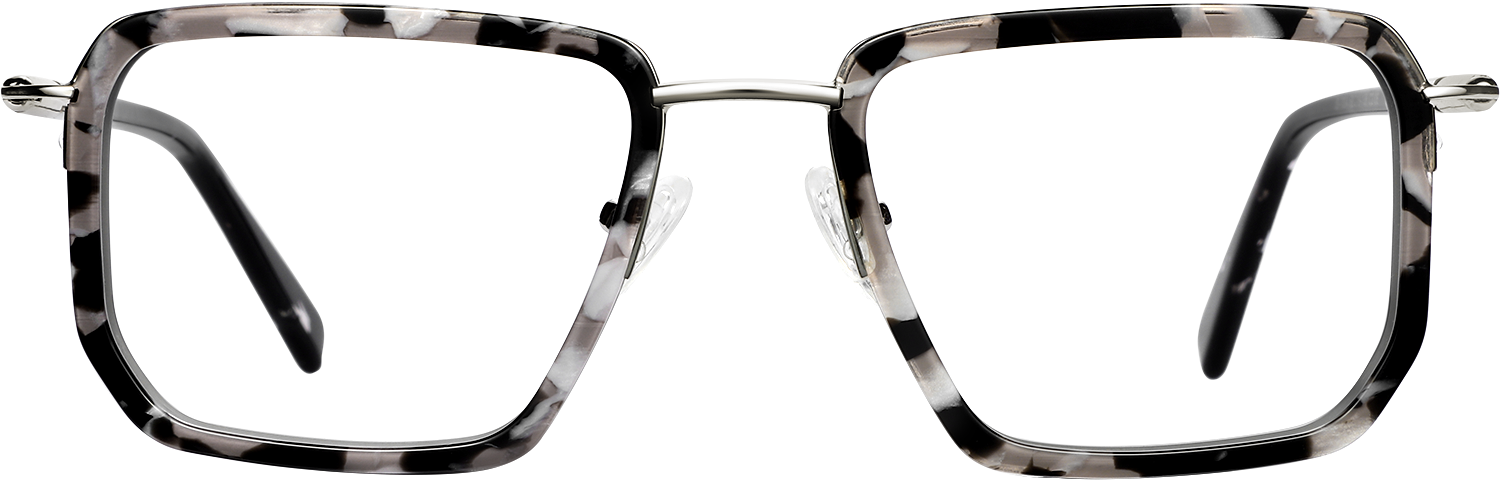 Fytoo Square Tortoiseshell Acetate Full Rim Eyeglasses-image-FT946987-01