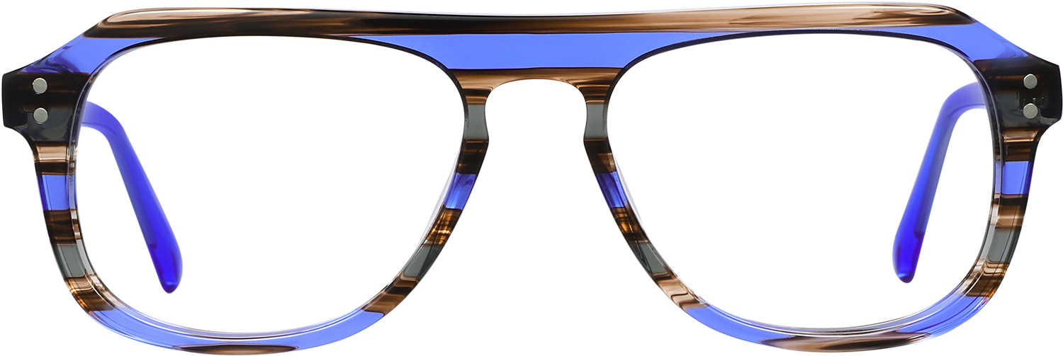 Fytoo Geometric Multicolour Acetate Full Rim Eyeglasses-image-FT968650-01