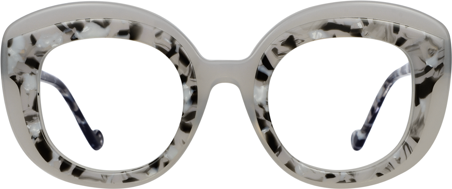 Fytoo Round Tortoiseshell Acetate Full Rim Eyeglasses-image-FT982490-01