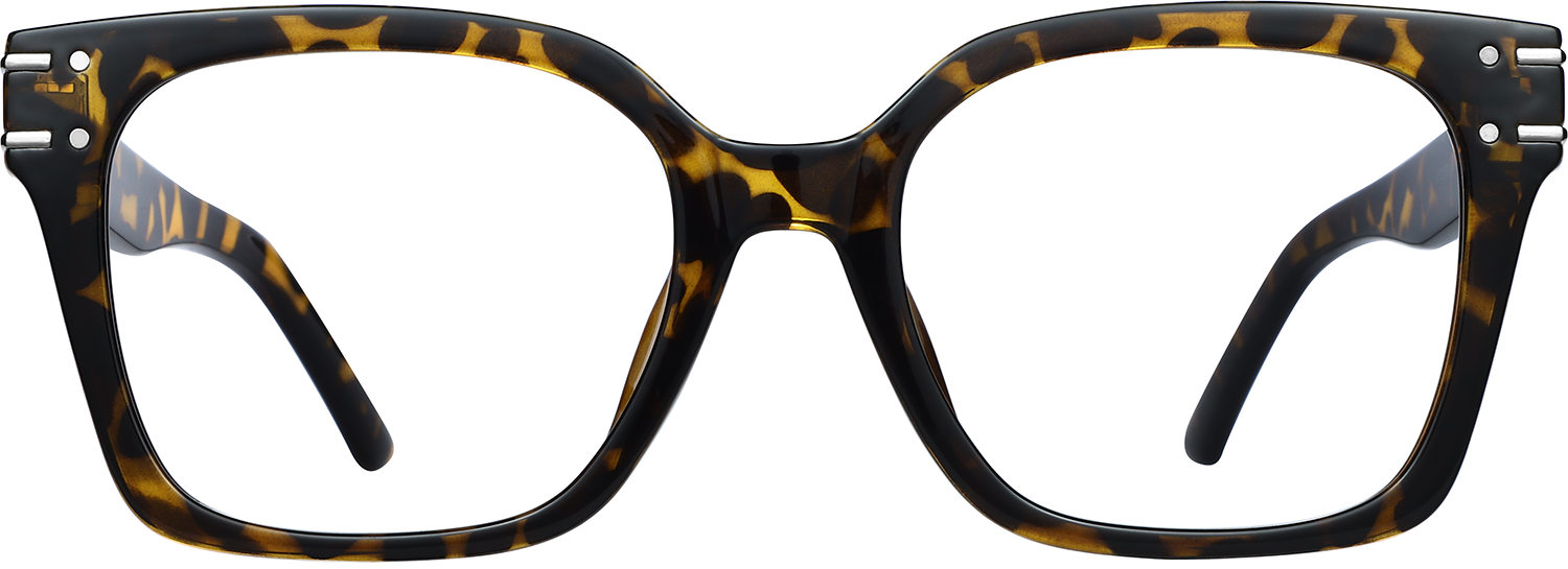 Fytoo Square Tortoiseshell TR90 Full Rim Eyeglasses-image-FT995028-03