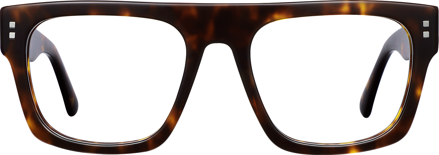 Caelvandar Square Tortoiseshell Eyeglasses | Fytoo Optical