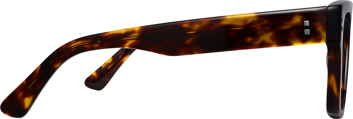 Caelvandar Square Tortoiseshell Eyeglasses | Fytoo Optical