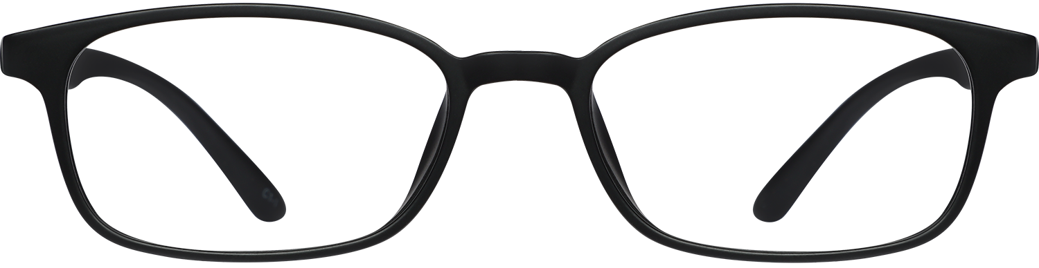 Fytoo Rectangle Black TR90 Full Rim Eyeglasses