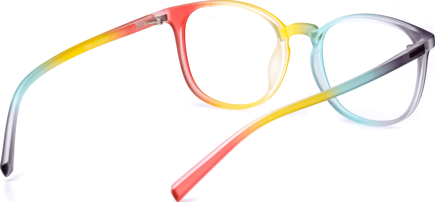 TR90 Square Full Frame Glasses | Fytoo Optical