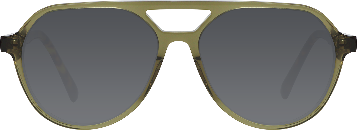 Fytoo Aviator Green Acetate Full Rim Eyeglasses-image-FTM1289-05