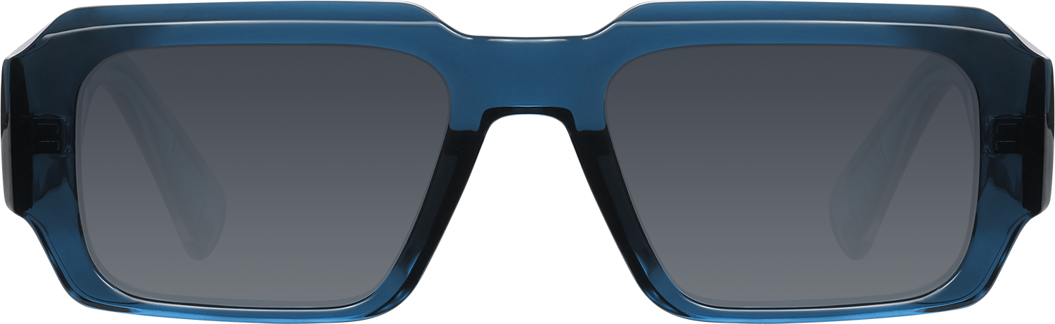 Fytoo Rectangle Blue TR90 Full Rim Eyeglasses-image-FTM251999-02