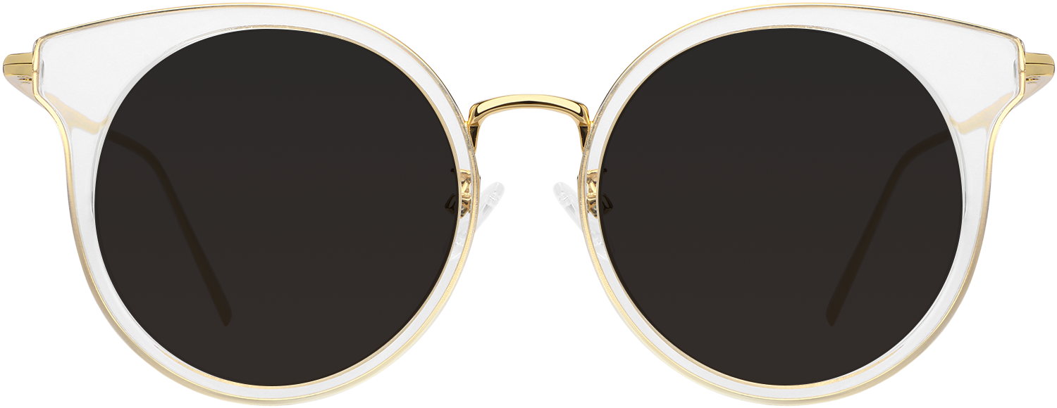 Fytoo Round Transparent Acetate Full Rim Eyeglasses-image-FTM318369-01