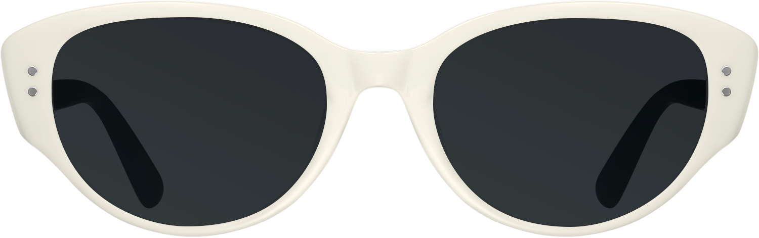 Fytoo Oval White TR90 Full Rim Eyeglasses-image-FTM426525-02