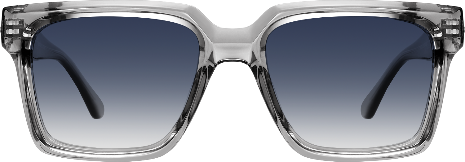 Fytoo Rectangle Grey Acetate Full Rim Eyeglasses-image-FTM527174-02