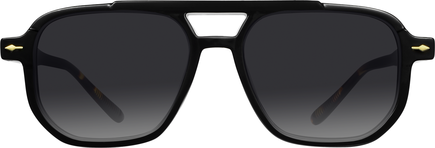 Fytoo Aviator Black TR90 Full Rim Eyeglasses-image-FTM637760-01