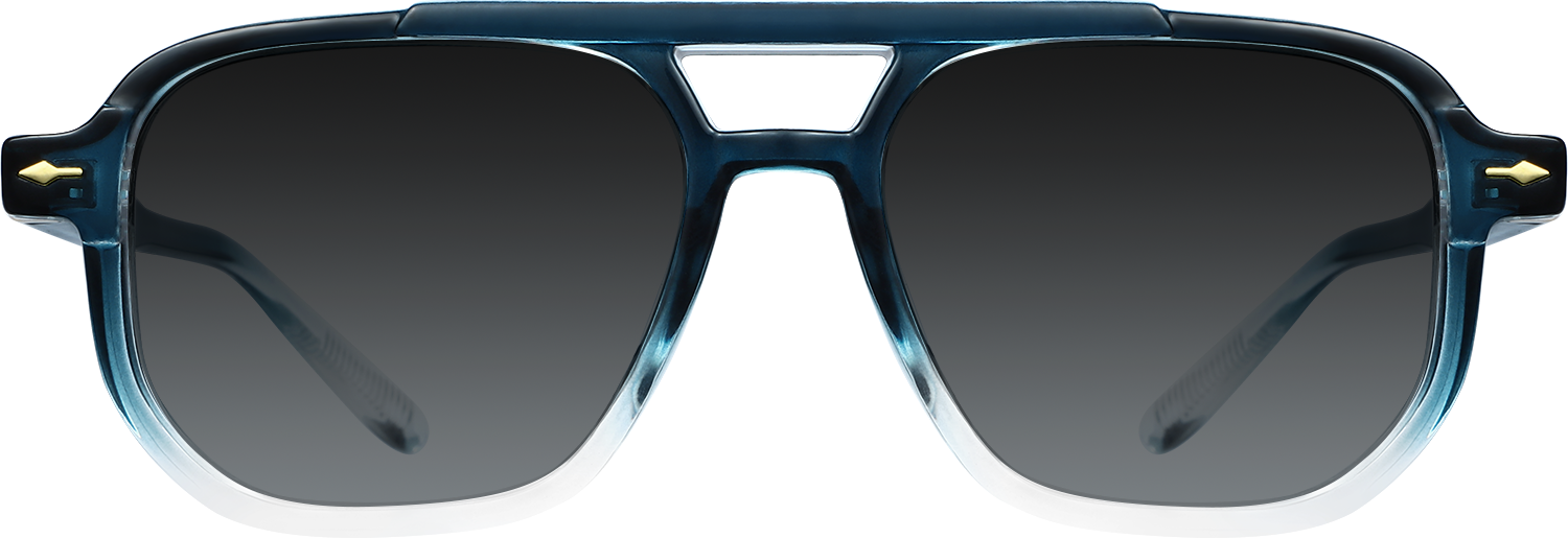 Fytoo Aviator Blue TR90 Full Rim Eyeglasses-image-FTM637760-03