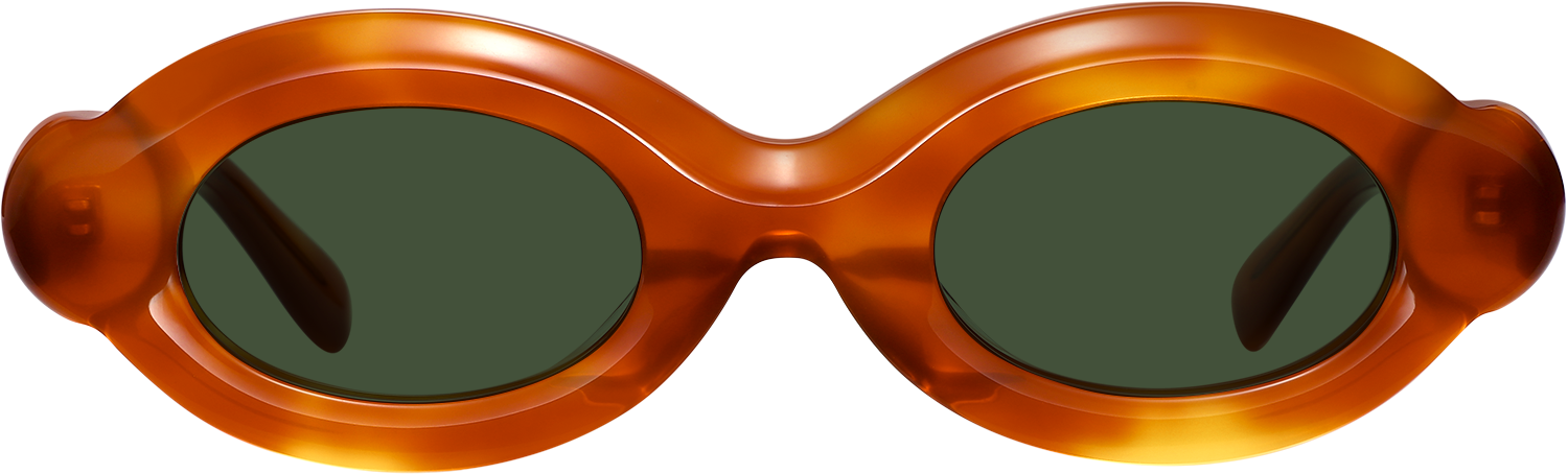 Fytoo Oval Orange Acetate Full Rim Eyeglasses-image-FTM832717-03