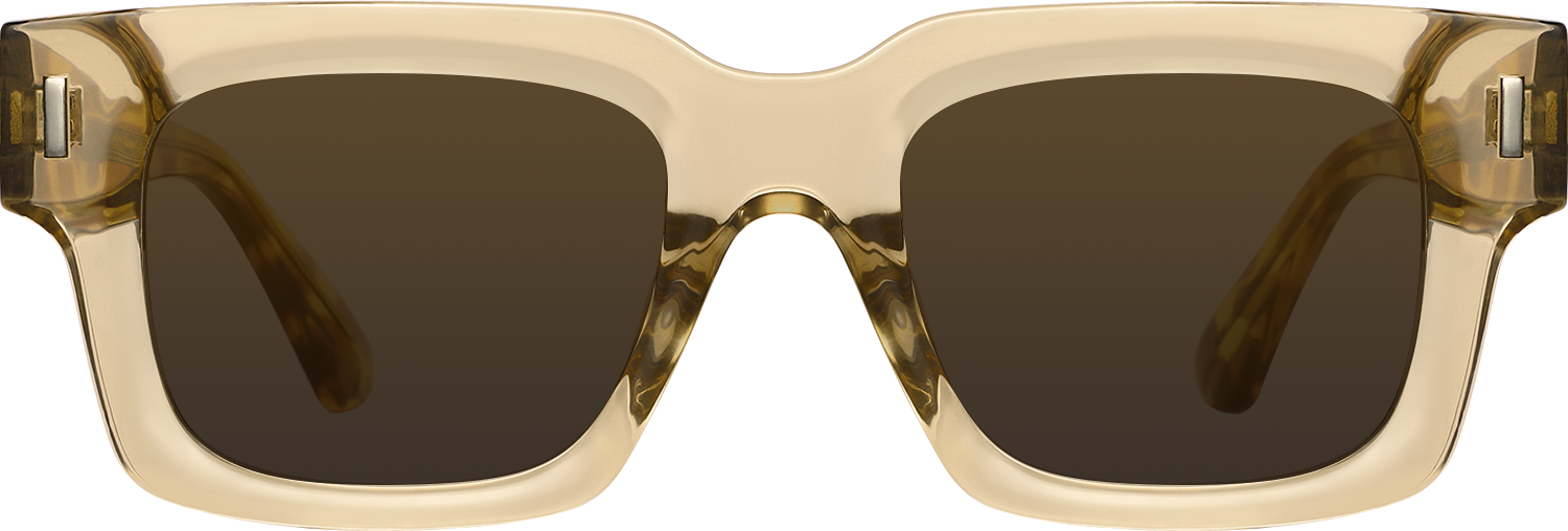 Fytoo Square Light Coffee TR90 Full Rim Eyeglasses-image-FTM837653-03