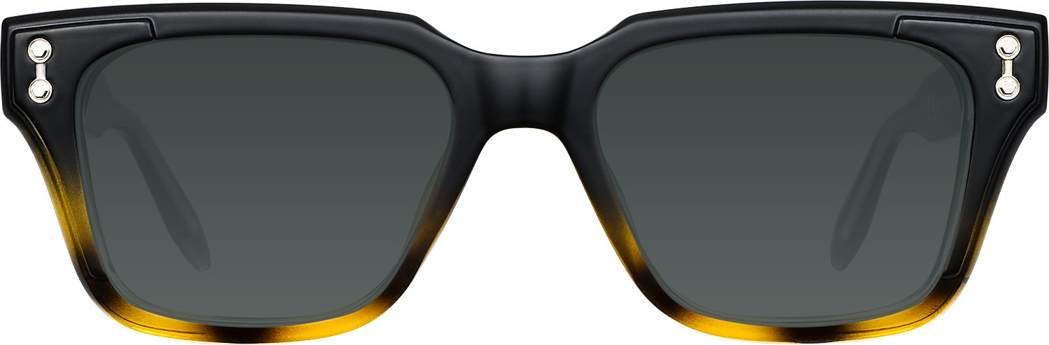 Fytoo Rectangle Two Tone Acetate Full Rim Eyeglasses-image-FTM864314-03