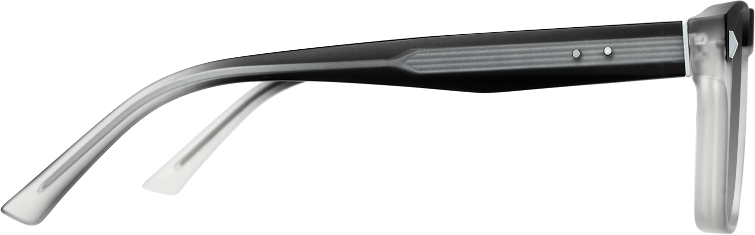 Side view of Fytoo Square Two Tone TR90 Full Rim Eyeglasses