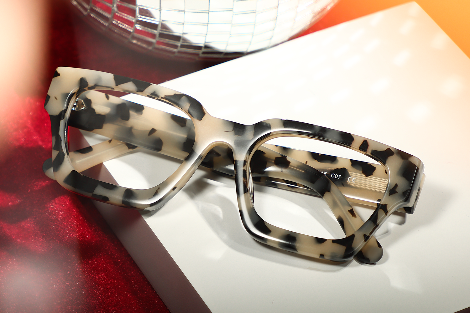 Norton Square Tortoiseshell Eyeglasses | Fytoo Optical