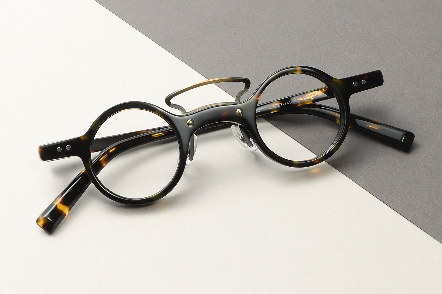 Rivera Round Tortoiseshell Eyeglasses | Fytoo Optical