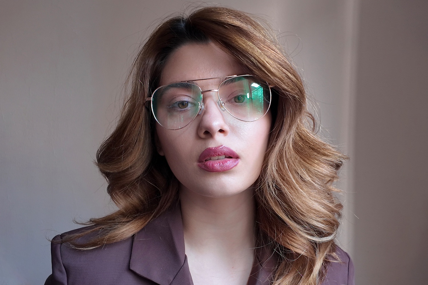 ひらみ Aviator Glasses Frames Vintage Retro Glasses | Fytoo Optical