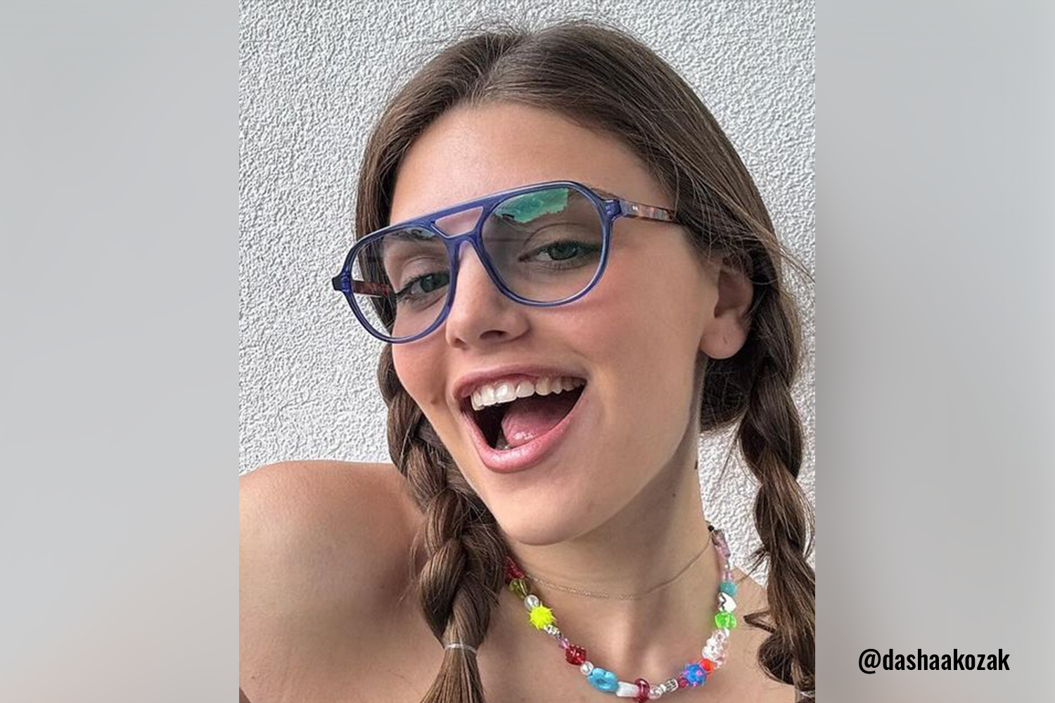 Pete Blue Aviator Eyeglasses | Fytoo Optical