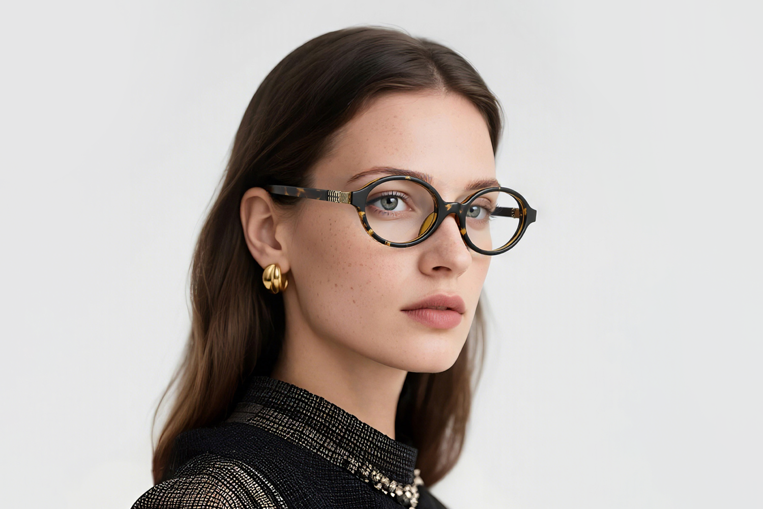 katieページ Kathy Oval Tortoiseshell Eyeglasses | Fytoo Optical