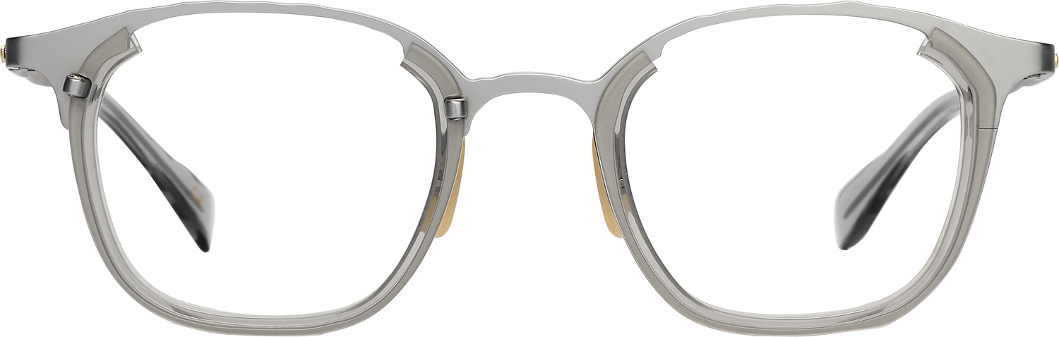 Ringo Geometric Silver Eyeglasses | Fytoo Optical