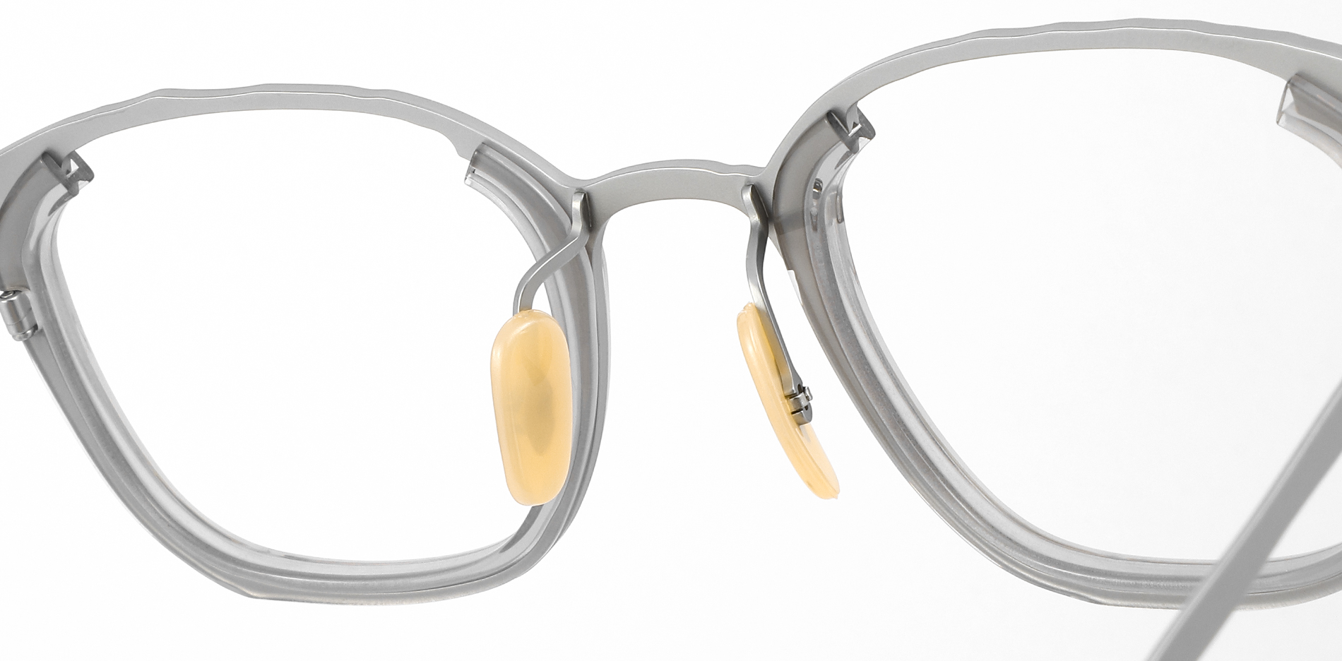 Ringo Geometric Silver Eyeglasses | Fytoo Optical