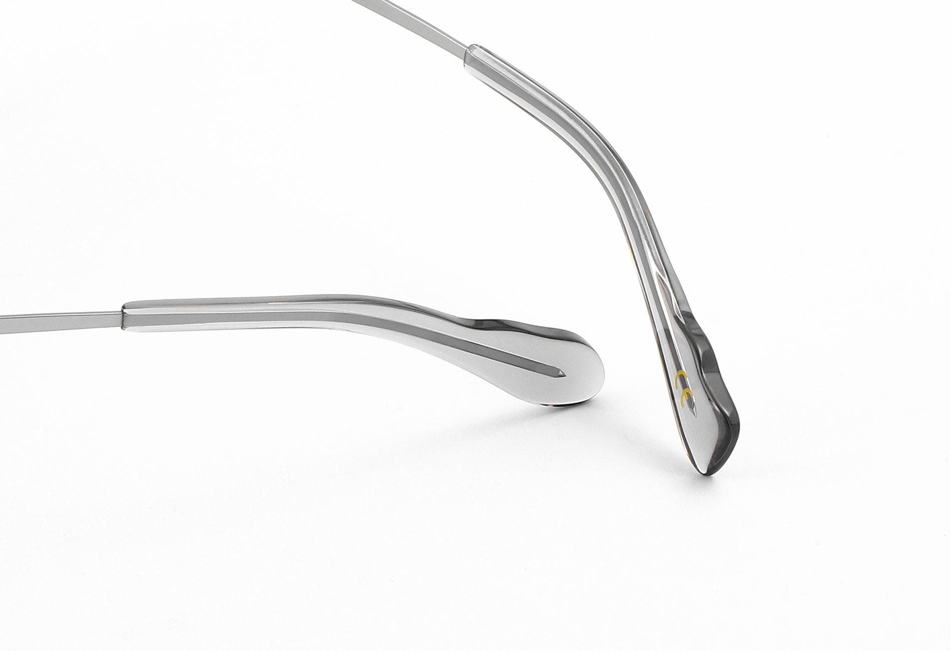 Ringo Geometric Silver Eyeglasses | Fytoo Optical
