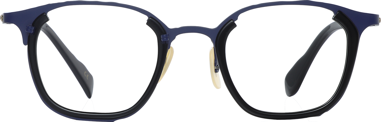 Ringo Geometric Silver Eyeglasses | Fytoo Optical