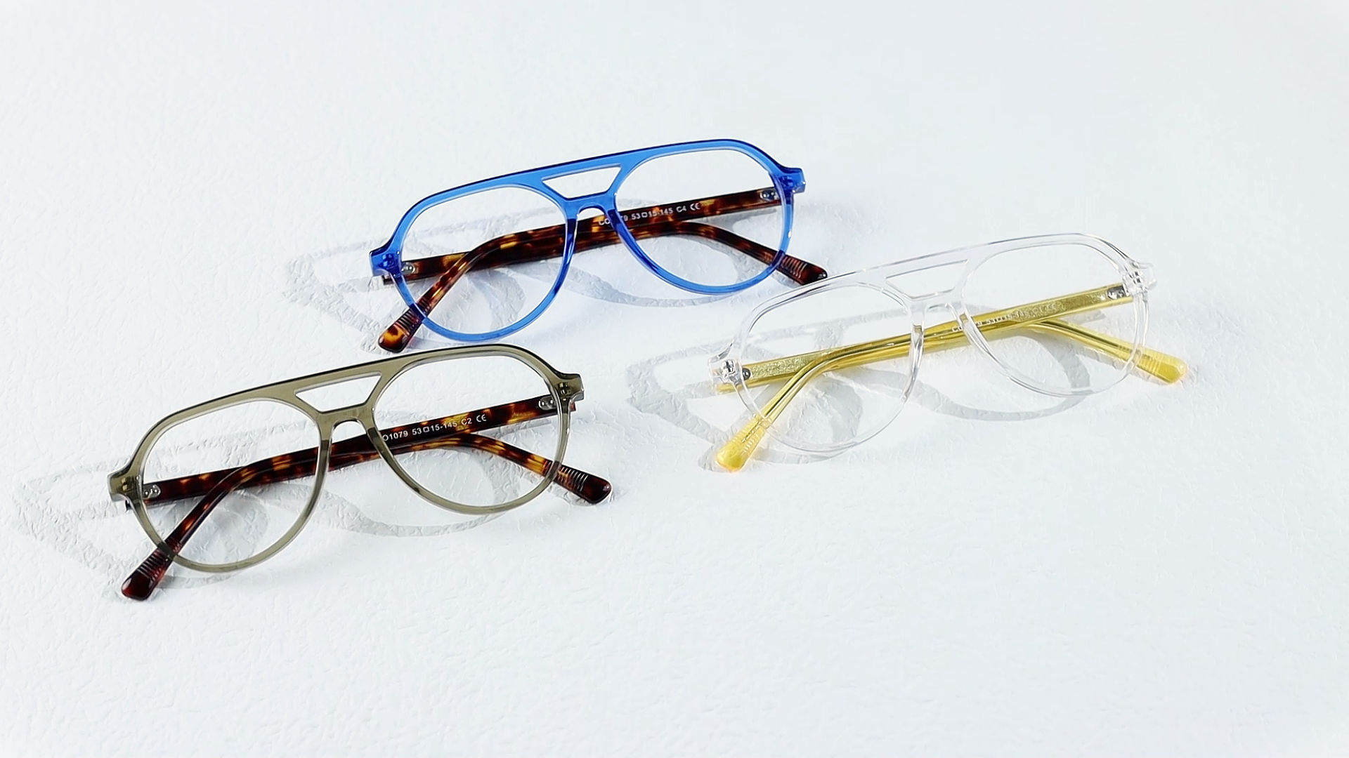 Pete Blue Aviator Eyeglasses | Fytoo Optical