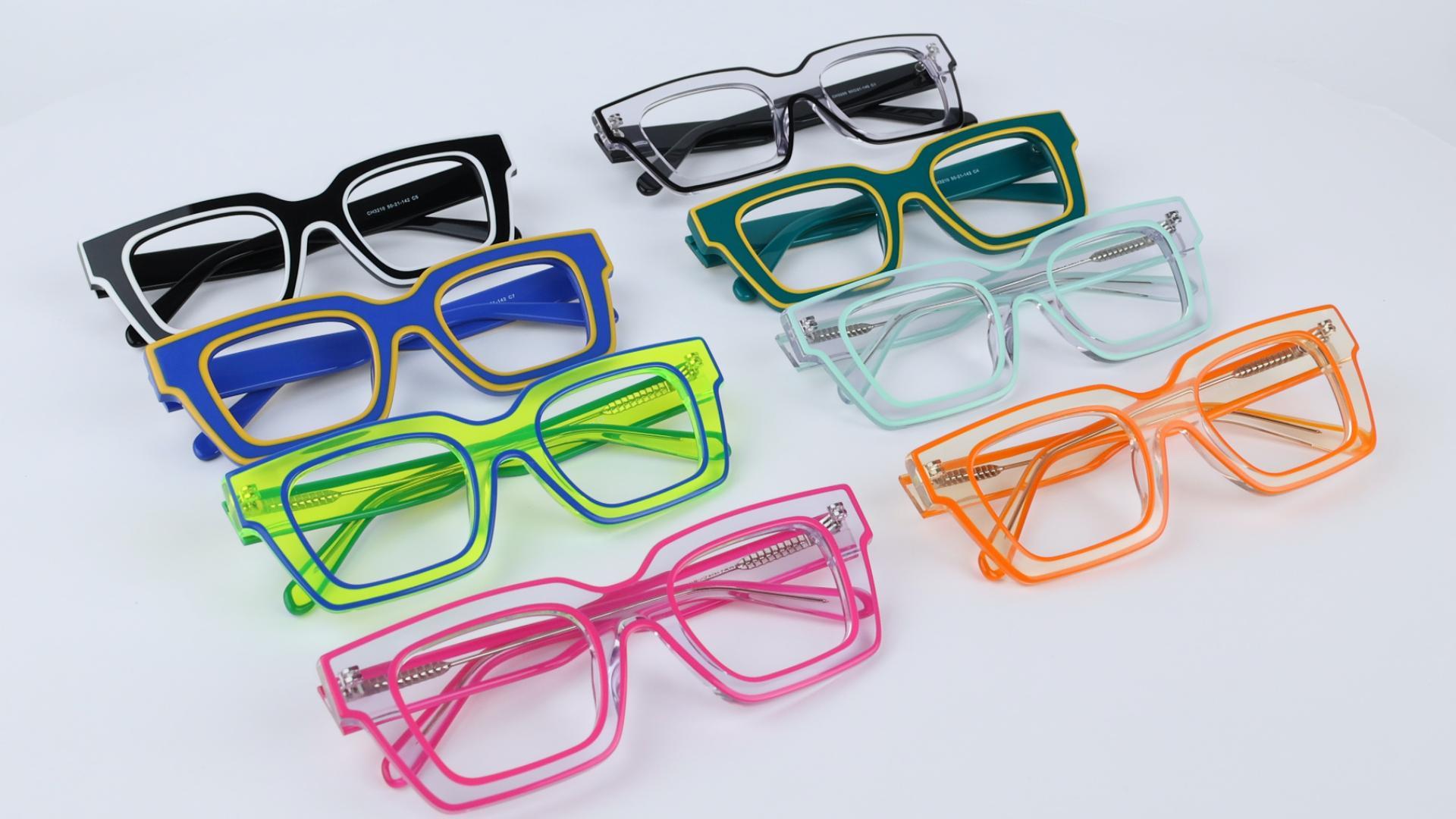 Lilith Square Green Eyeglasses | Fytoo Optical