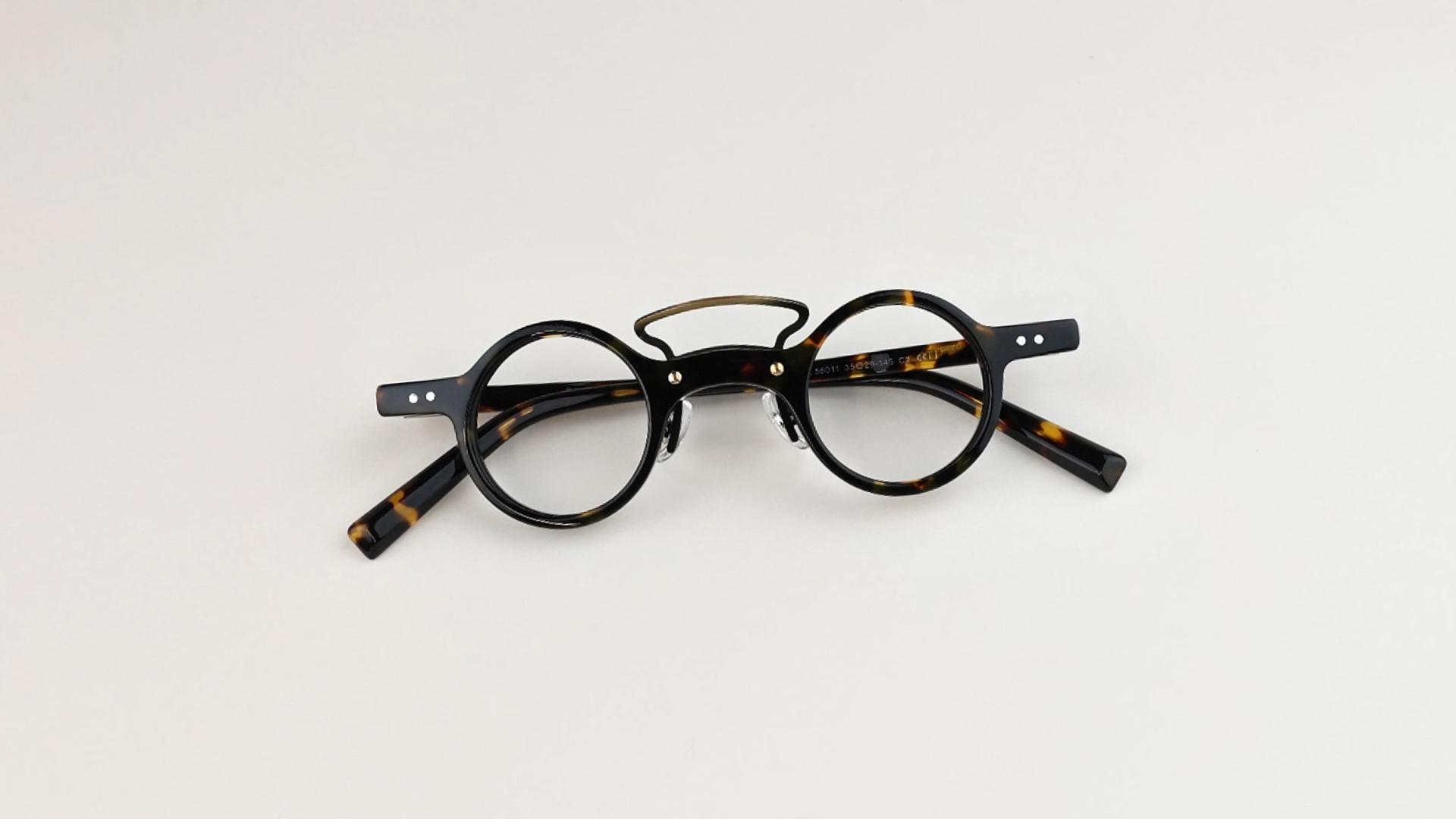 Rivera Round Tortoiseshell Eyeglasses | Fytoo Optical