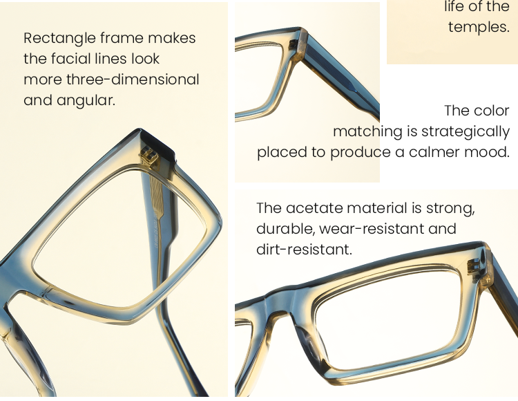 Enzo Rectangle Tortoiseshell Eyeglasses | Fytoo Optical