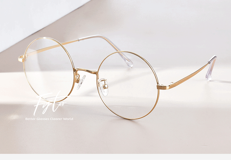 Samon Round Copper Eyeglasses Fytoo Optical