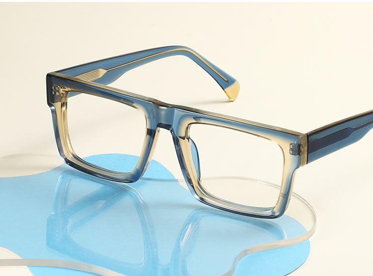 Enzo Rectangle Tortoiseshell Eyeglasses | Fytoo Optical